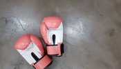 A set of boxing gloves