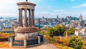 skyline of Edinburough